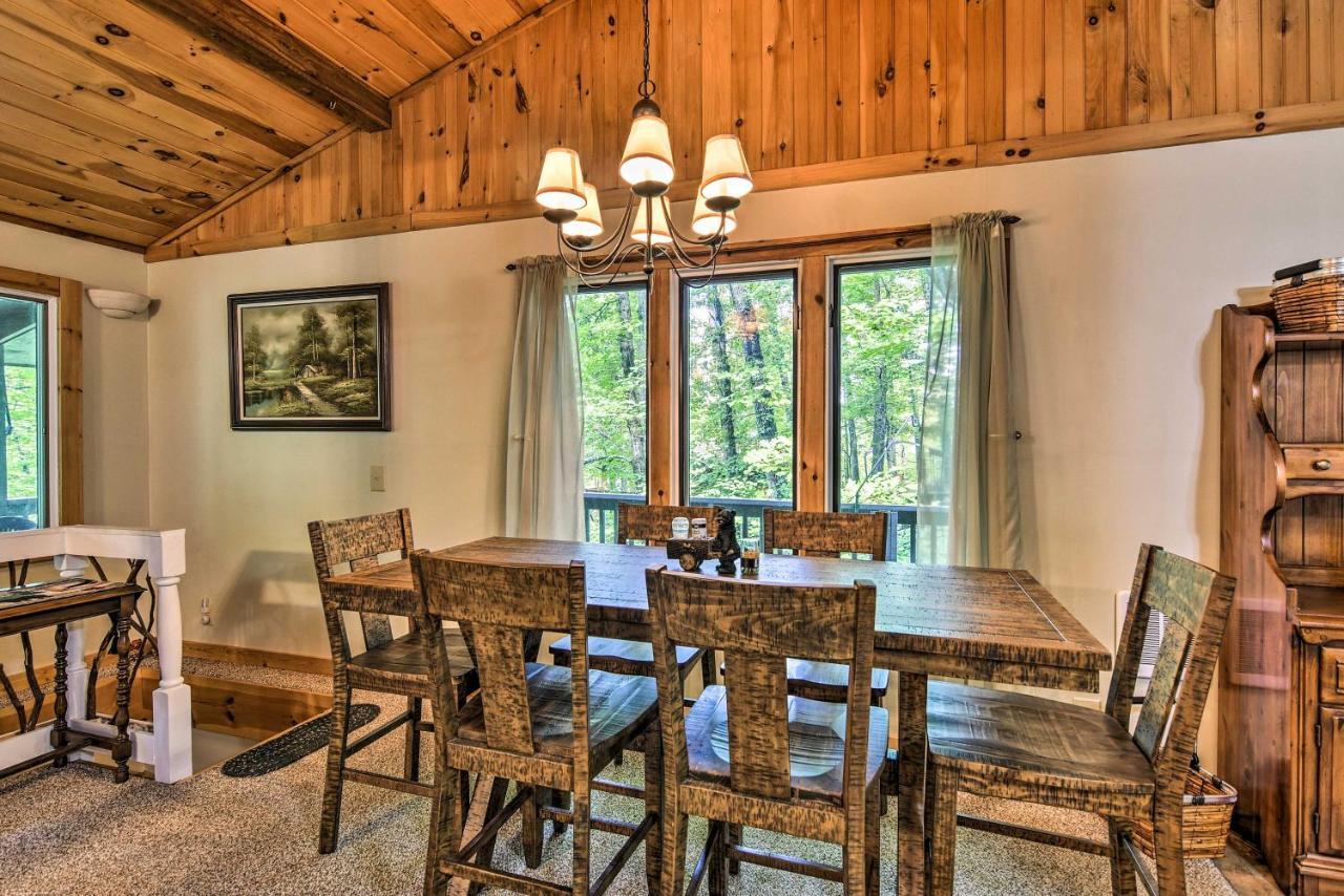 Robbinsville Cabin With Deck 3 Mi To Fontana Lake! Exteriör bild