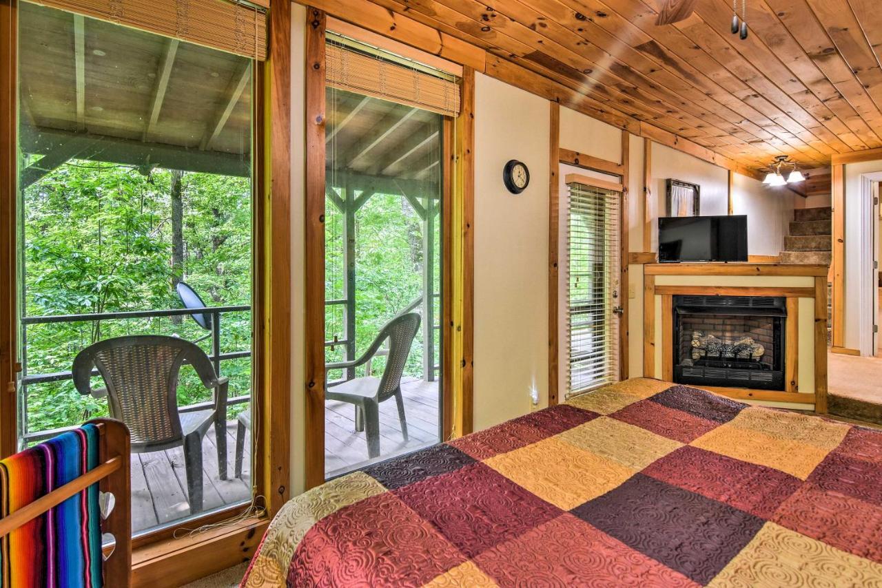 Robbinsville Cabin With Deck 3 Mi To Fontana Lake! Exteriör bild