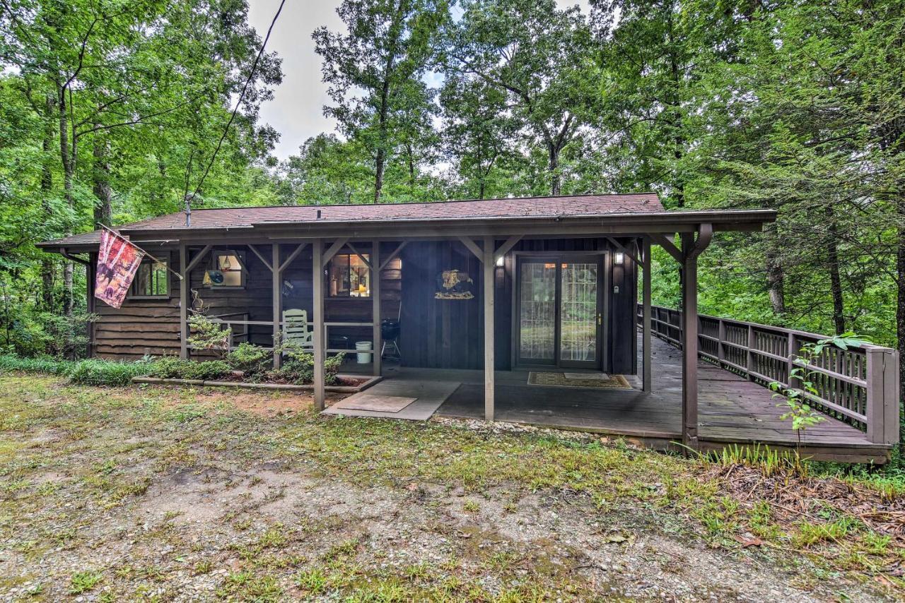 Robbinsville Cabin With Deck 3 Mi To Fontana Lake! Exteriör bild