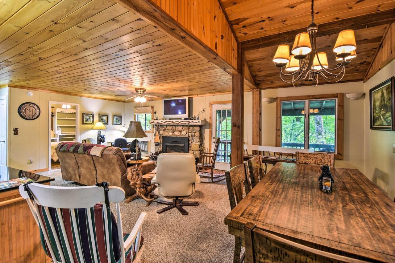 Robbinsville Cabin With Deck 3 Mi To Fontana Lake! Exteriör bild