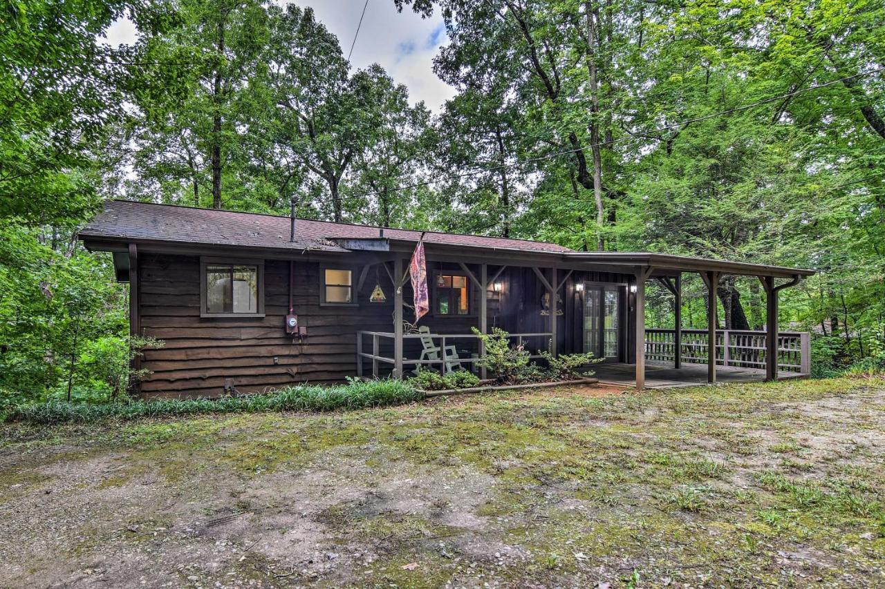 Robbinsville Cabin With Deck 3 Mi To Fontana Lake! Exteriör bild
